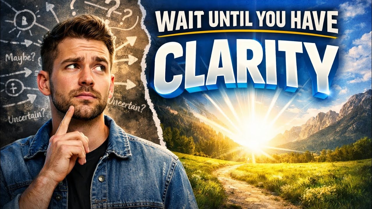 wait until you have clarity #channeledmessage 