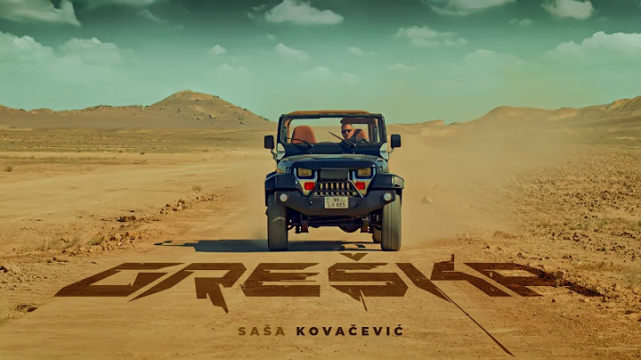 Saša Kovačević - Greška (Official Video || 2023)