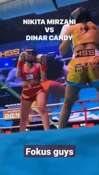 10 Momen Saat Nikita Mirzani Menang Tinju Lawan Dinar Candy