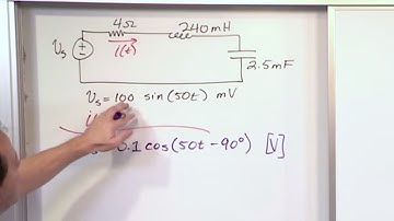 Lesson 19 - Solving AC Circuits With Phasors, Part 4 (AC Circuit Analysis)