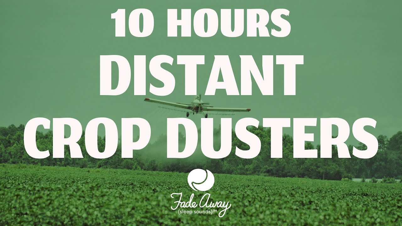 Distant Crop Dusters – 10 Hours of Gentle Airplane Sounds for Sleep & Relaxation