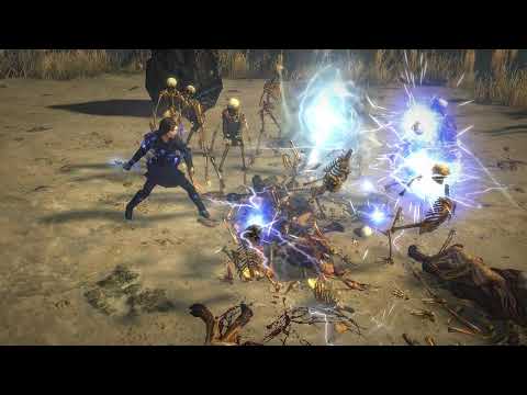 Path of Exile - Orb of Storms Skill Demo - YouTube