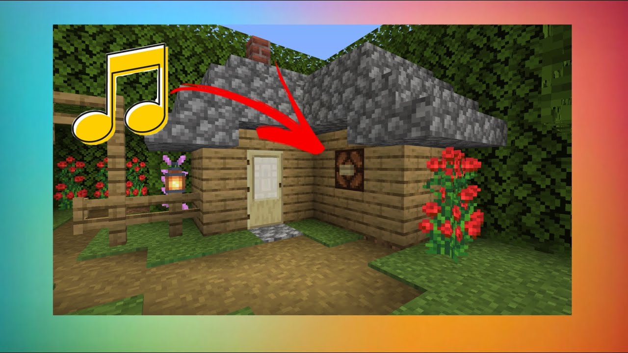 Comment faire une sonnette de maison sur Minecraft - YouTube