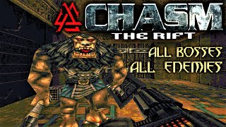 Chasm: The Rift | BOSSES - ENEMIES - WEAPONS | (Gameplay)