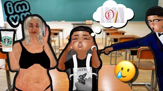 KING CHEATS ON A TEST🙊🤭😳... (IMVU SKIT)