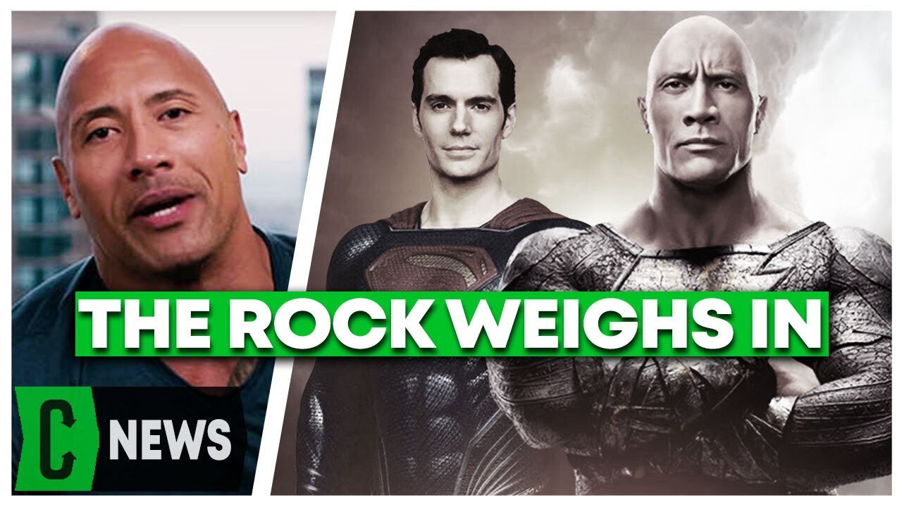 The Rock Praises Henry Cavill's Superman At SDCC - Geekosity