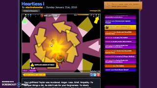 Heartless I [Sploder] - Walkthrough