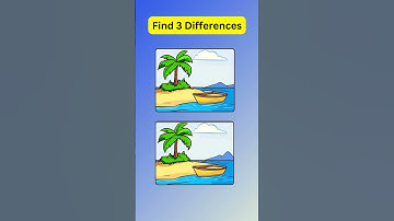 Can you find the hidden differences?#spotthedifference#findthedifference#3differences#shorts