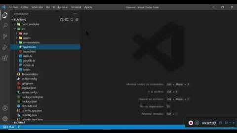 creacion y estructura de un proyecto Angular