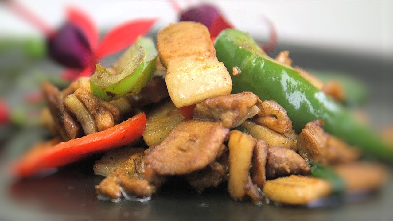 Japanese Rou Chinese Twice Cooked Pork (Hui Guo Rou) Asian Style Cooking Recipe ...