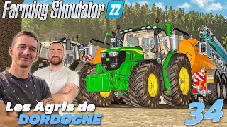 (Je suis malade) ÉPANDAGE LE LISIER ! Les Agris de Dordogne avec @jfitfarmer