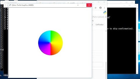 怎么用python画出彩色的渐变效果？算法很简单，彩色led灯同理