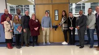 NY's Long Beach High School Official Ribbon Cutting Ceremony for Newly Refurbished School Library