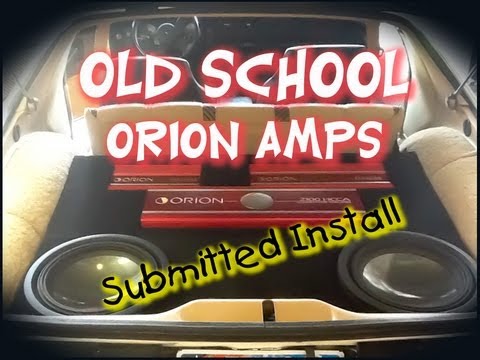1984 Camaro Z28 Custom Stereo System Old School Orion HCCA Amps