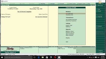 How to create a single ledger in Tally.ERP 9?/Tally .ERP 9 me ledger kaise create karte hai