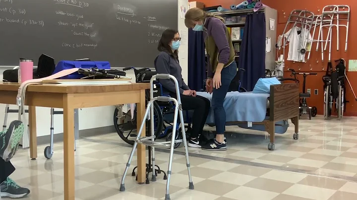 Wheelchair to Bed Stand Pivot Transfer (Review)