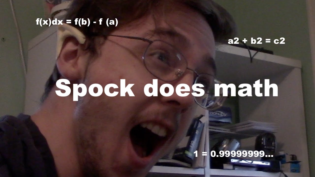 Spock does math - YouTube
