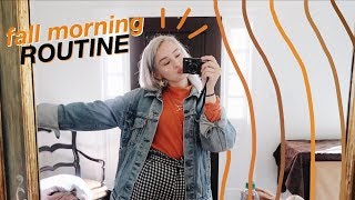 school morning routine VLOG / fall 2018