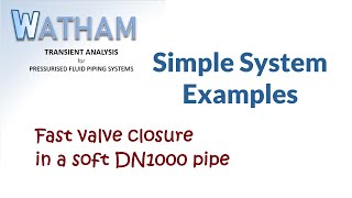 Fast valve closure: DN1000 pipe: soft material screenshot 2
