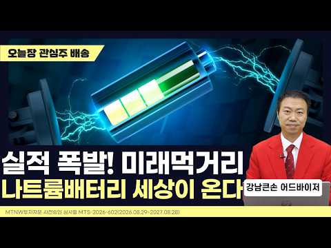 Earnings Explosion! The Future of Tech: The Sodium-Ion Battery Era is Coming | Gangnam Big Hand’s...