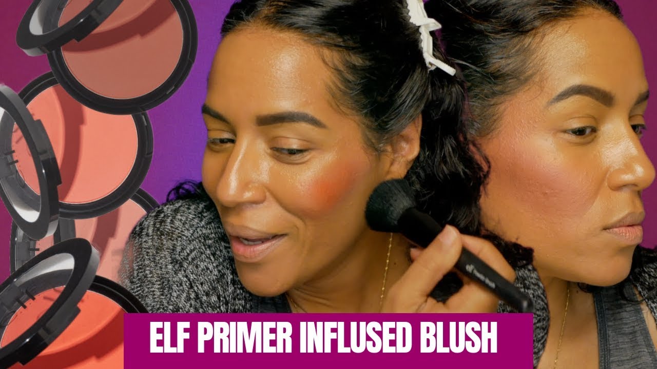 Testing Elf Makeup Primer Infused Blush - I CAN'T BELIEVE I OWNED THIS & NEVER USED IT