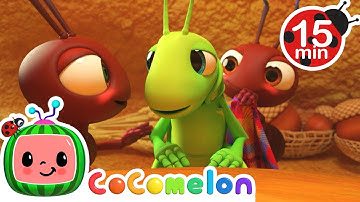 The Ant and the Grasshopper + 15 MIN LOOP| CoComelon Nursery Rhymes & Kids Songs