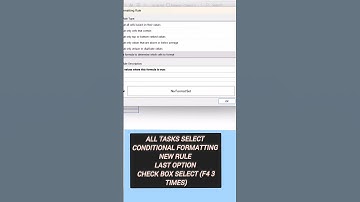 # CHECK BOX + STRIKETHROUGH IN EXCEL