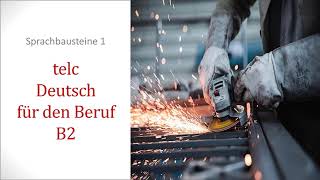 Deutsch für den Beruf B2 neu - Sprachbausteine 1 by Deutsch global 5,732 views 1 year ago 6 minutes, 2 seconds