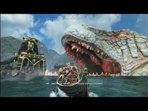 God of War 4 Walkthrough Gameplay Part 47 Jotunheim in Reach Belly Of The Beast Find mimirs eye