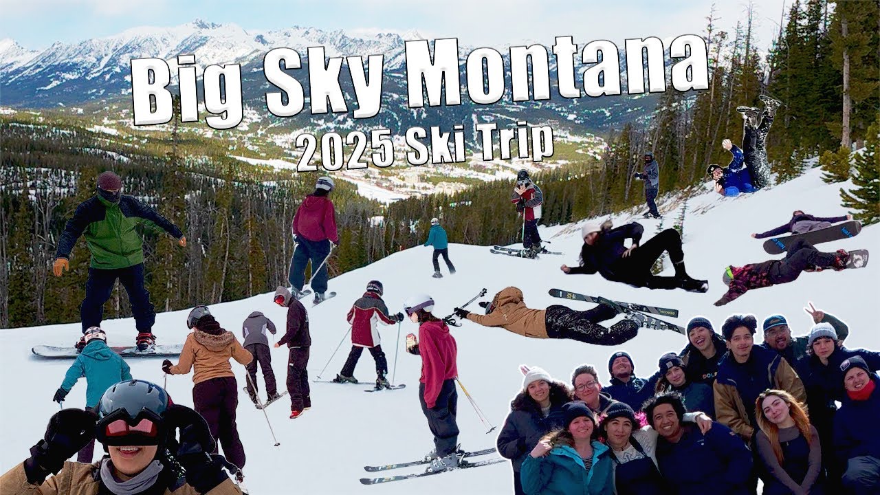 SKI TRIP VLOG 2025 | BIG SKY, MONTANA
