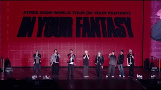 ATEEZ - Now this house ain't a home｜260124 World Tour [IN YOUR FANTASY] in TAIPEI, TAIWAN 4k
