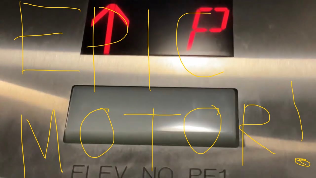 TITIPO MOTORS! Awesome Schindler Hydraulic Elevators - Harris Teeter - Park Potomac - Potomac, MD