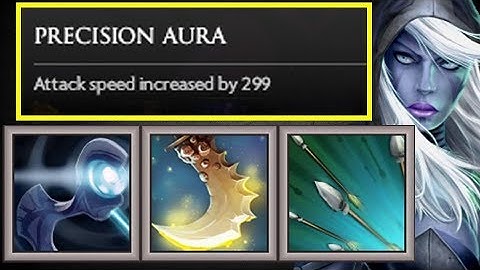 +300 Precision Aura Attack Speed INSANE | Dota 2 Ability Draft