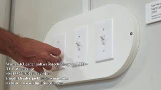 Mechanical frame interaction, art interactive screen, art interactive installation