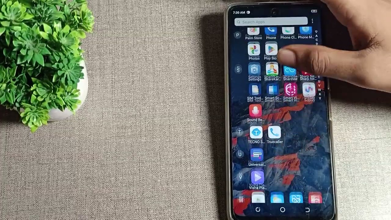 How to set Pin Lock in Tecno camon 18 phone, set pin Lock