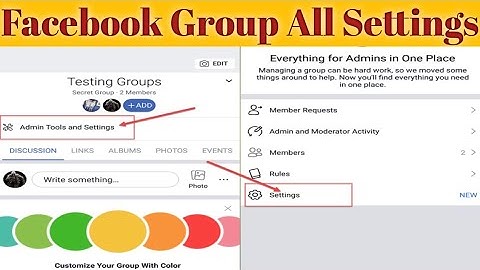 Facebook group Settings || Group Settings || Admin Assist || Important Fb Group Settings