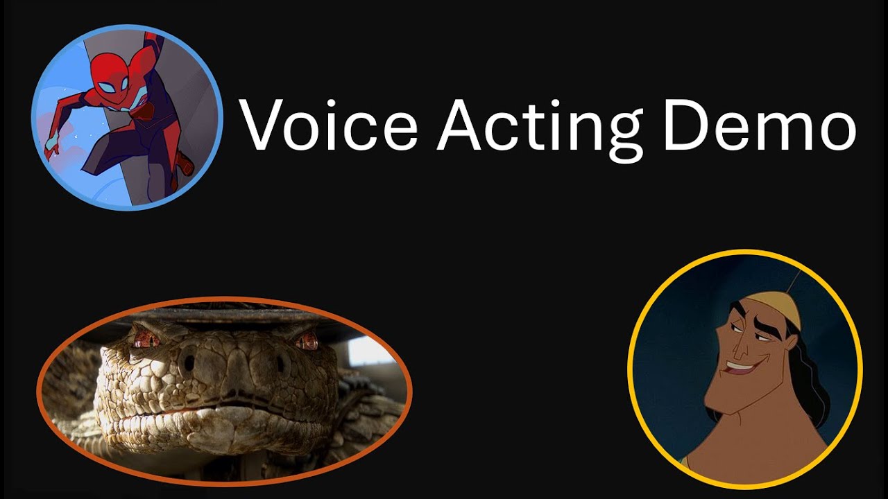 Voice Acting Demo Reel - YouTube