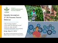 Genetic Innovation 1st All Process Teams Webinar