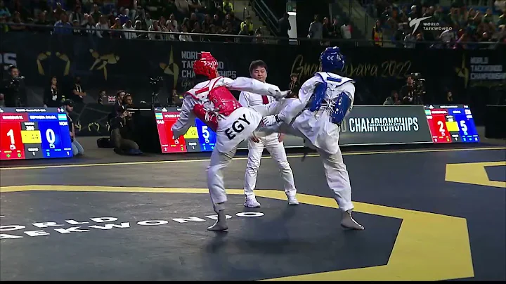 206 M-58kg R-64 ESPINOZA C. M. HON  vs  MANSOUR M....