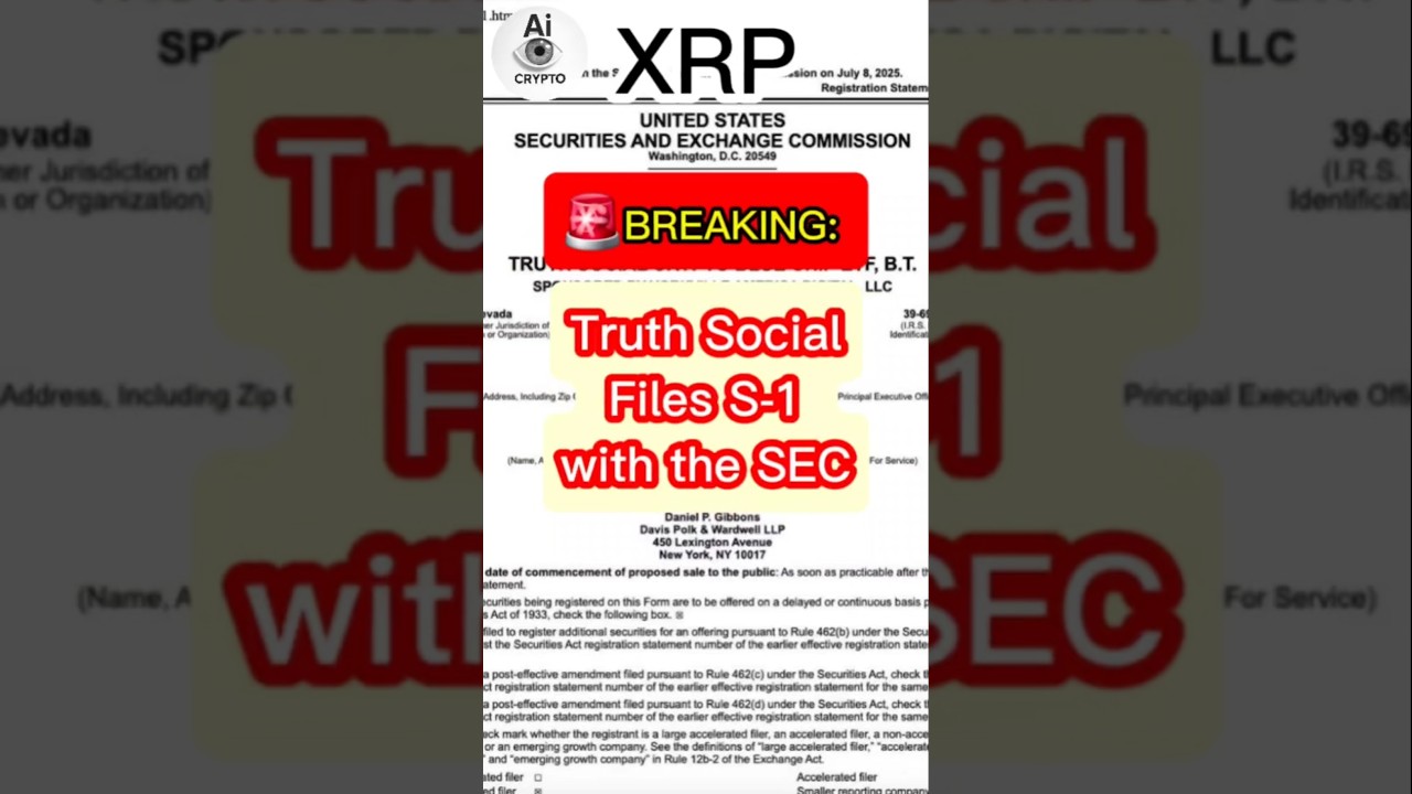 XRP, Bitcoin, Ethereum, Solana & Cardano Included in President-Backed Crypto ETF 🚨