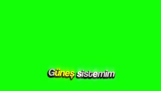 Bikinisinde Astronomi - Yeşil Ekran Lyrics Şartlar Açıklamada