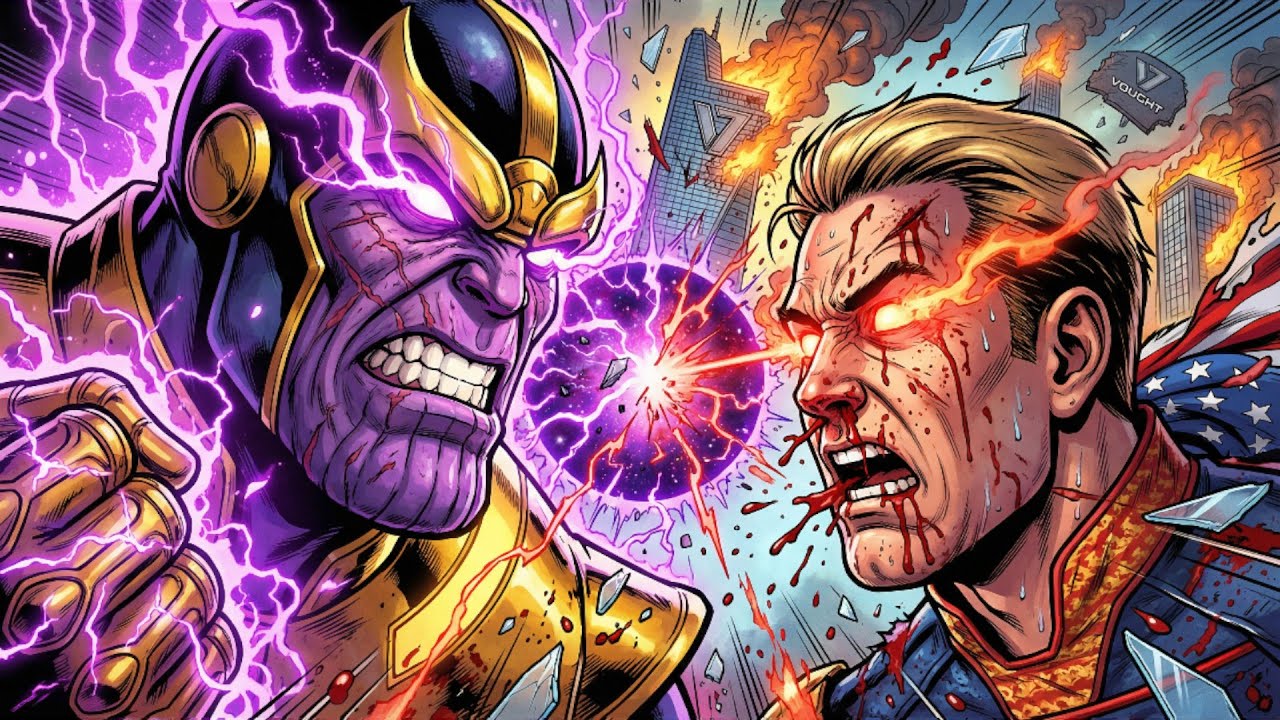 What If Thanos Entered The Boys Universe? | Dark Multiverse Story