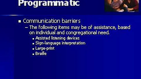 All Are Welcome:  Barriers to Inclusion