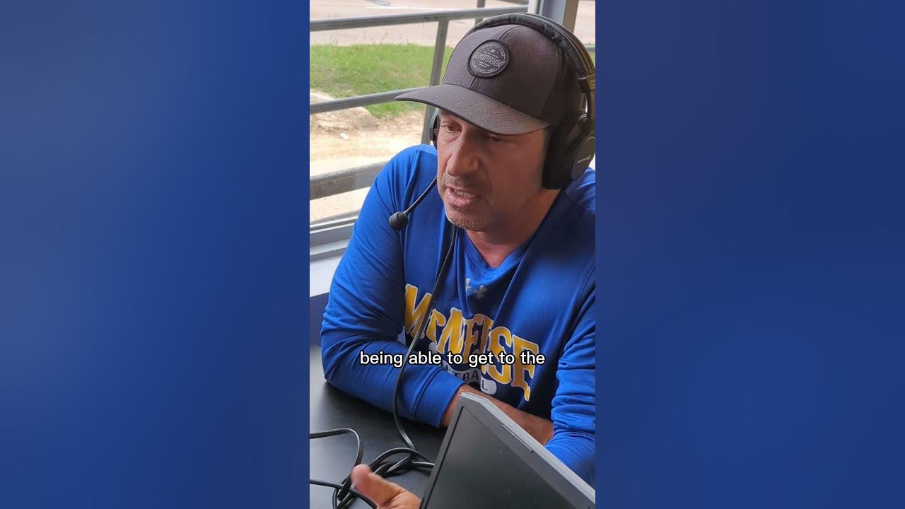 mcneese softball coach James Landreneau on the end of the season! YouTube