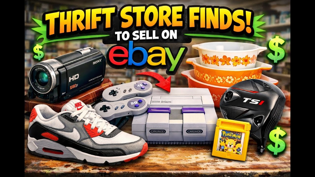 “Cha-Ching! 💰 Resourcing from the thrift.  Episode 1