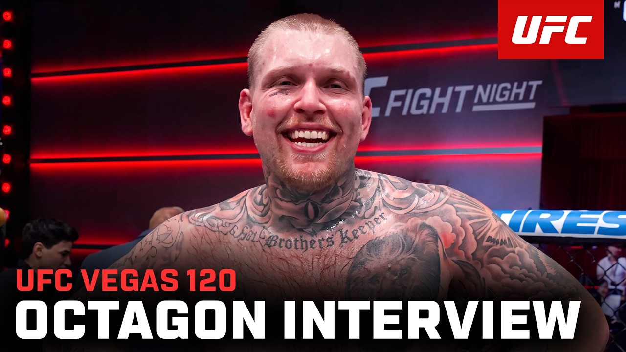Steven Asplund Octagon Interview | UFC Vegas 120