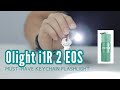 Olight I1R 2 EOS Mint Green 150 Lumens Keychain Flashlight For EDC Review 