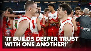'Bit of a taboo topic' - How Swans excel their on field performance 🦢 😤 | On The Couch | Fox Footy
