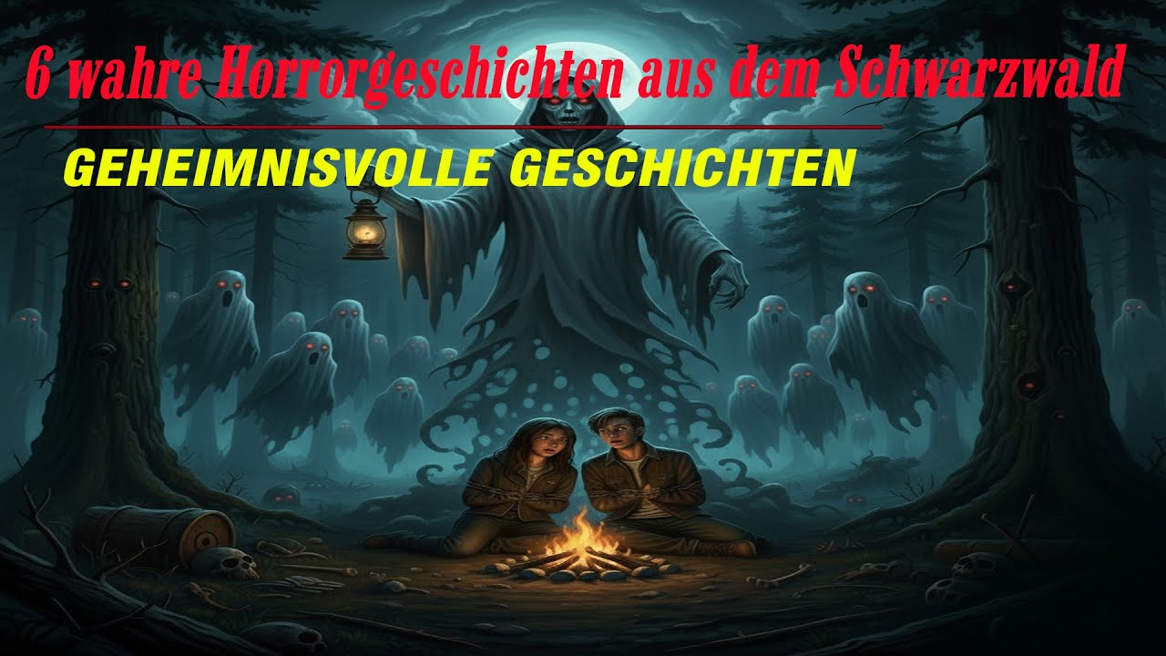 “6 wahre Horrorgeschichten aus dem Schwarzwald 😱 GEHEIMNISVOLLE GESCHICHTEN 💀 