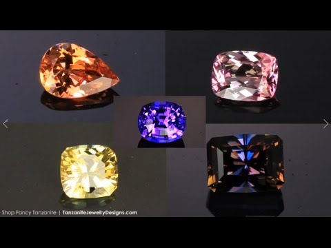 What Color is Tanzanite Pink Yellow Green Blue  Purple